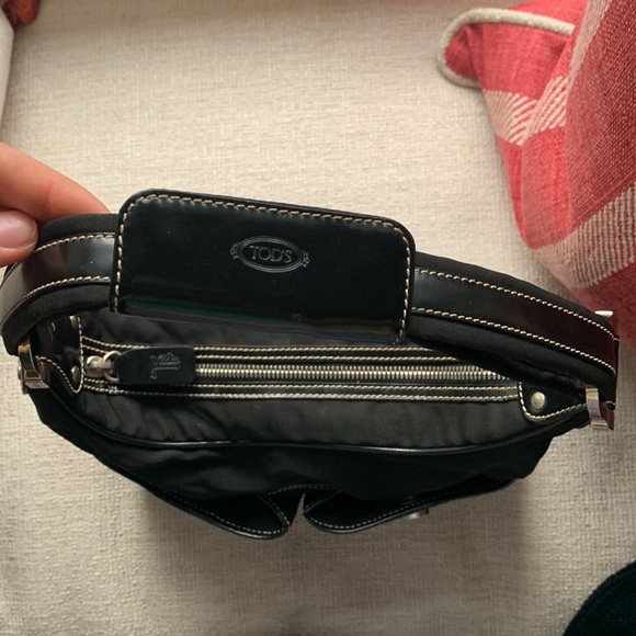 Tod’s Black Shoulder Bag Vintage - Picture 3 of 12